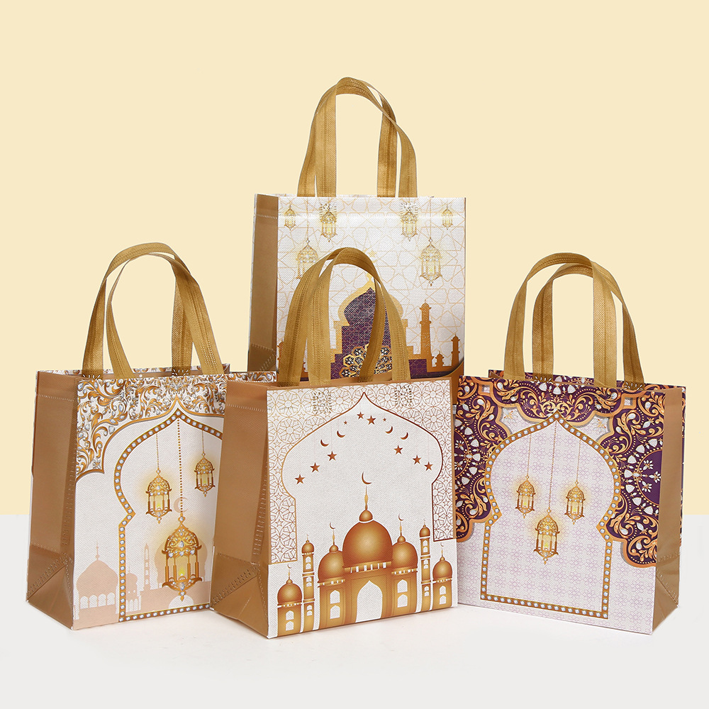 Event Party Shop - 6Pcs Tas Hadiah Tema Idul Fitri
