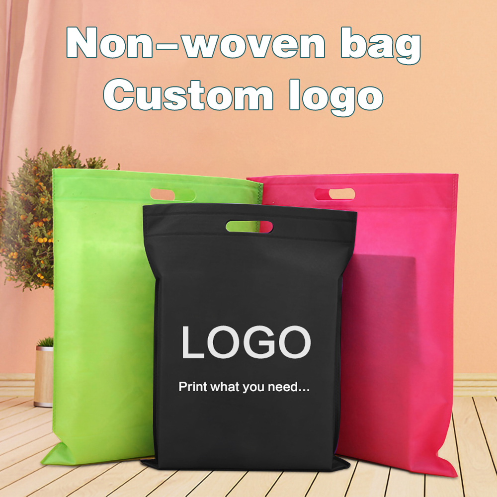Event Party Shop - 50pcs Tas Belanja Kain Non Woven