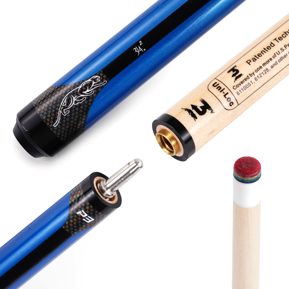 Centerpiece Stick - Stik Biliar Profesional 2 Bagian, Terbuat