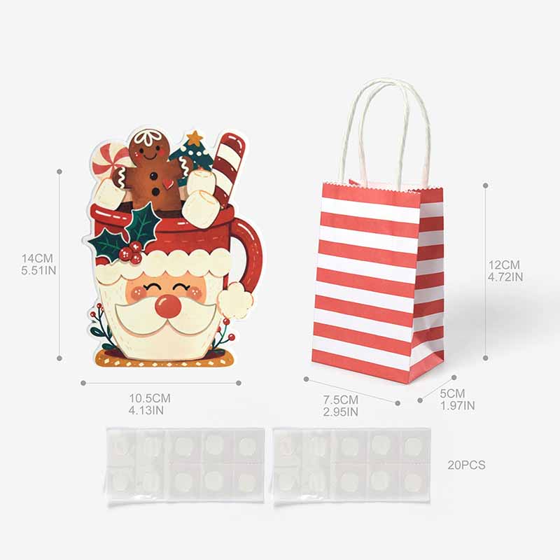 10/20Pcs Tas Hadiah Kartun Nat - Event Party Shop ulasan dan harga