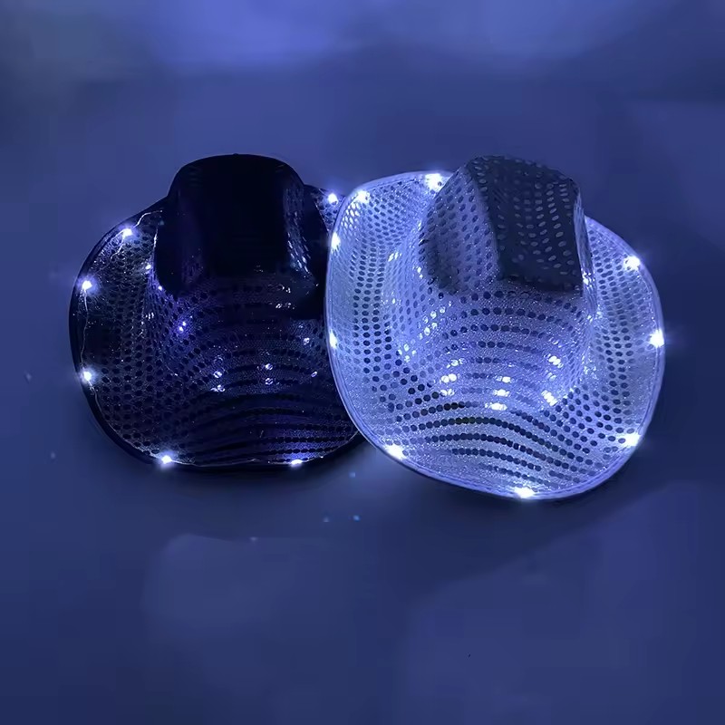Topi Koboi Cowgirl LED Blinky  - Party Hat Cone ulasan dan harga