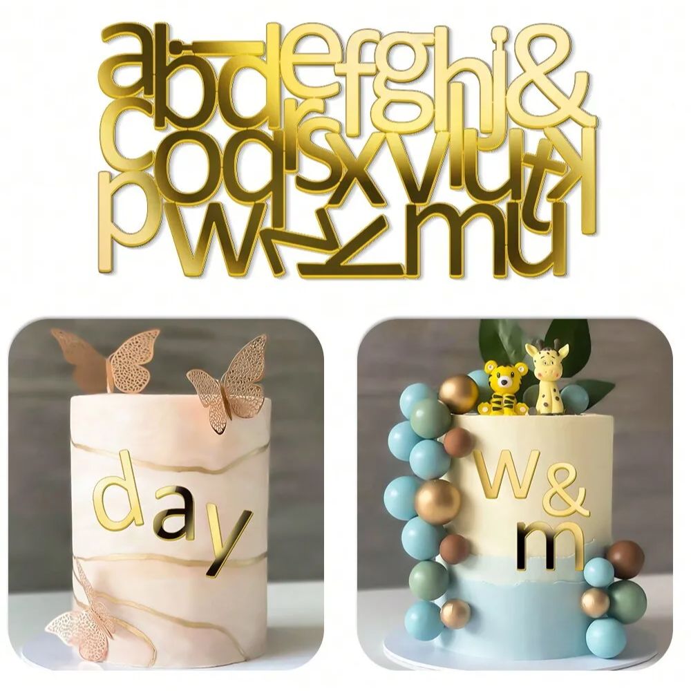 1set A-Z akrilik cermin emas,  - Event Z ulasan dan harga