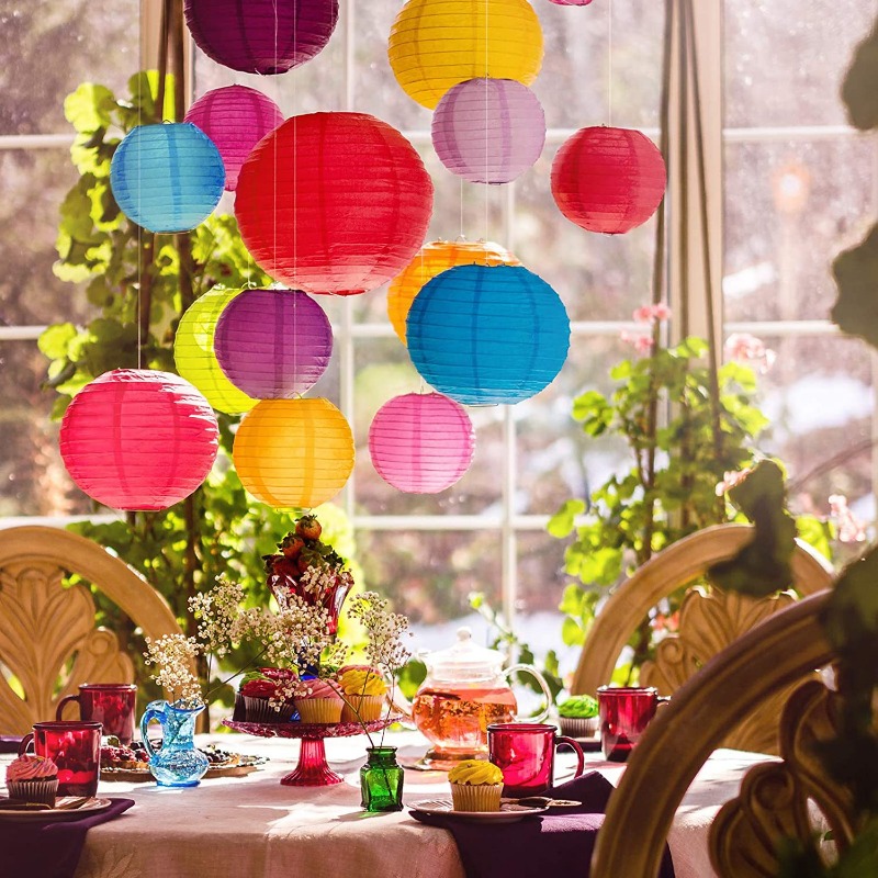 Lampu Lampion Kertas Hijau Bea - Event Party Shop ulasan dan harga