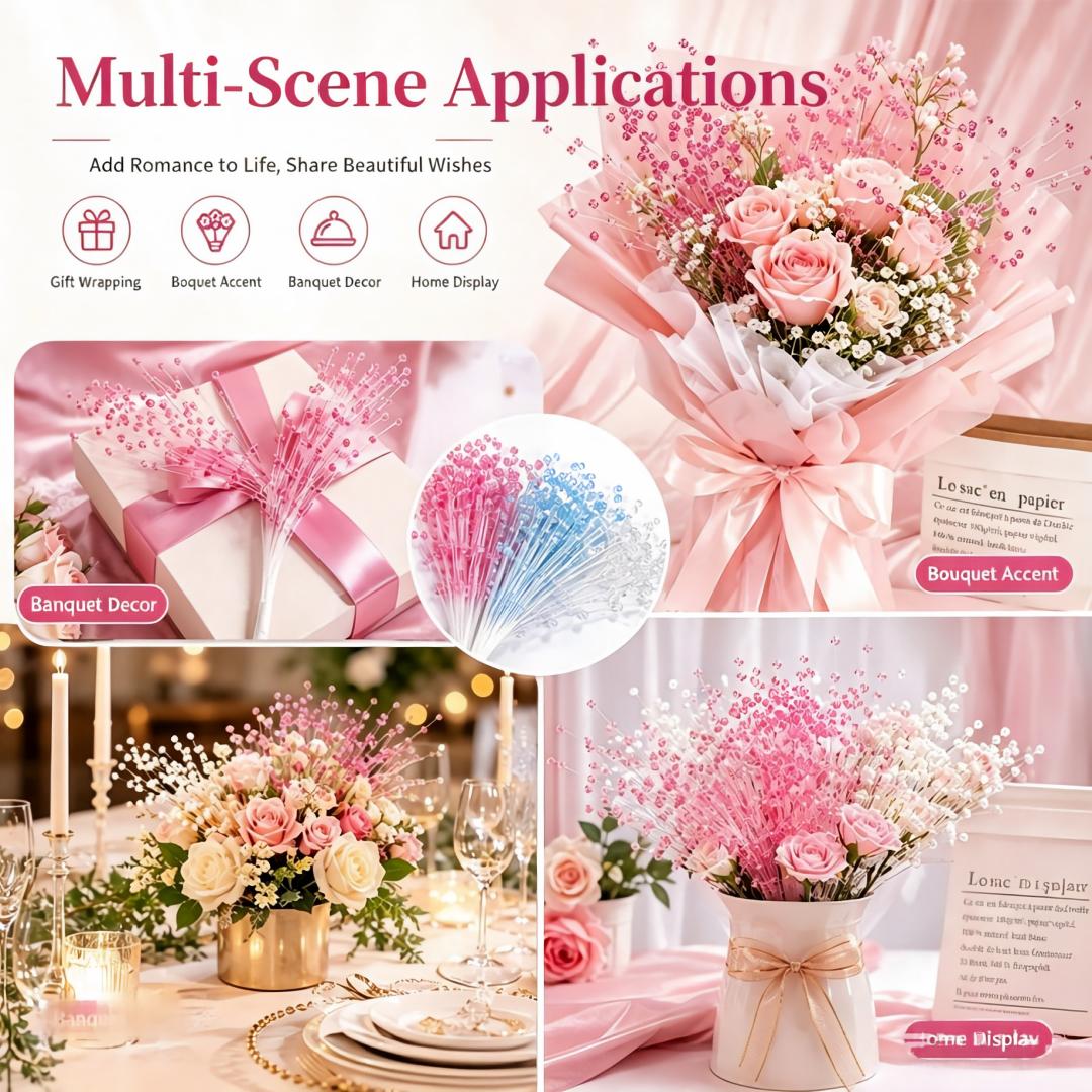 100 buah 4mm x 24cm Ranting Mu - Centerpiece Stick ulasan dan harga